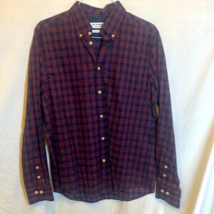 Ben Sherman Men’s XL blue and red patterned